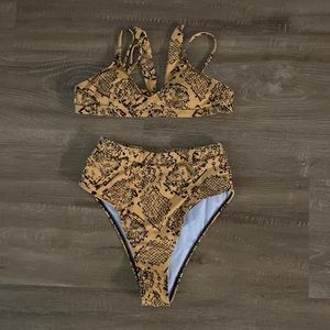 Cheetah Print Bikini